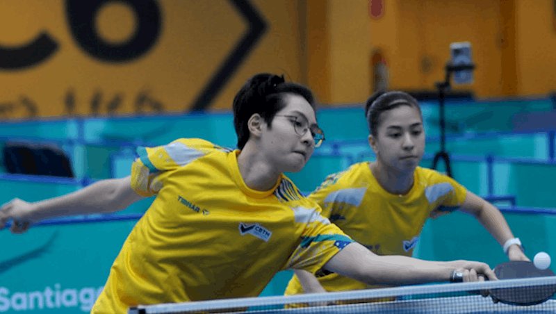 Vitor Iwamoto e Beatriz Kanashiro  tiveram excelen