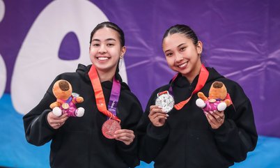 Giulia Takahashi e Beatriz Kanashiro sobem ao pódio nos Jogos Sul-Americanos de Santa Fe