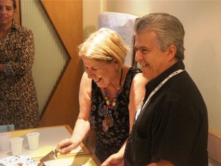 Omar Barbosa comemora aniversário na sede da CBTM