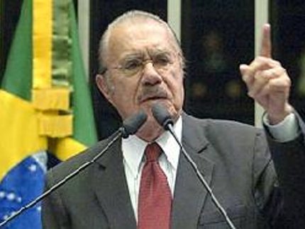 DIRIGENTE DO COB VISITA PRESIDENTE DO SENADO E AGRADECE POR ATO OLÍMPICO