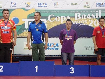Cristovam Lima garante mais um ouro para o Clube de Tênis de Mesa Jacareí