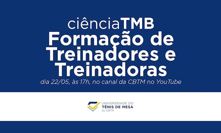 Formação de treinadoras e treinadores será o tema da décima terceira edição do Ciência TMB