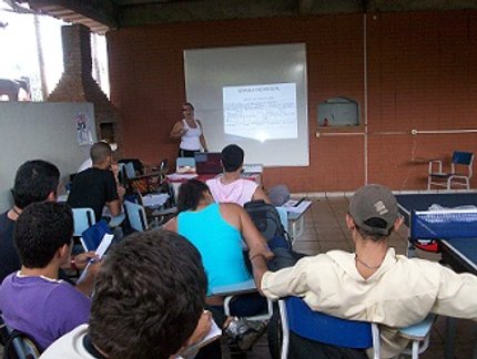 CURSO DE ARBITRAGEM NA FEDERAÇÃO GOIANA DE TÊNIS DE MESA