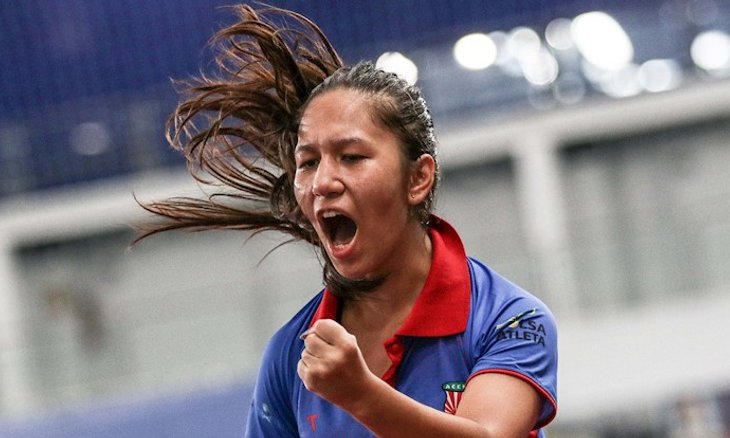 Tainara Tanaka vibra na final do juvenil. Foto: Da