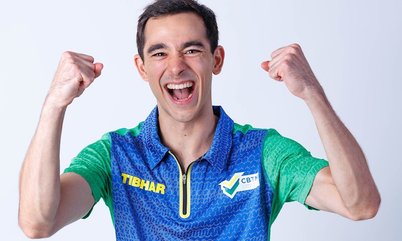 Histórico! Hugo Calderano vence chinês líder do ranking e conquista a Copa do Mundo de Macau