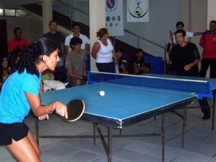OFICINA DE TÊNIS DE MESA PARA ALUNOS DE ED. FÍSICA