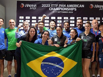 Definidas as equipes brasileiras de tênis de mesa para os Jogos Pan-Americanos de Santiago