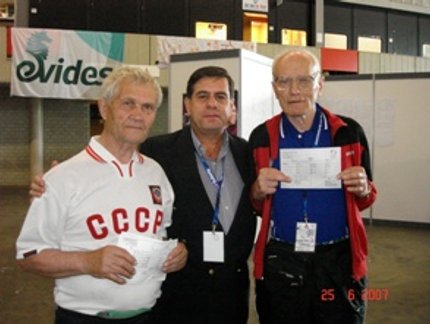 MUNDIAL DE VETERANOS TEM SEUS DOIS PRIMEIROS INSCRITOS
