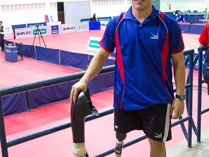 Estreando nova prótese, Paulo Salmin começa novo ciclo no Desafio Internacional Paralímpico