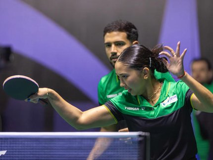 Brasil inicia caminhada no Campeonato Sul-Americano Adulto de Tênis de Mesa em Santiago