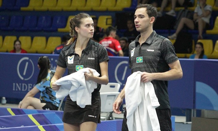 Bruna Takahashi e Hugo Calderano serão os represen