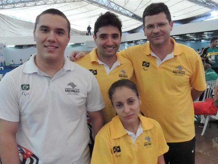 Atletas do Time São Paulo ganham seis medalhas no Parapan