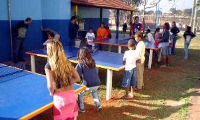 TÊNIS DE MESA NOS BAIRROS EM RIO CLARO