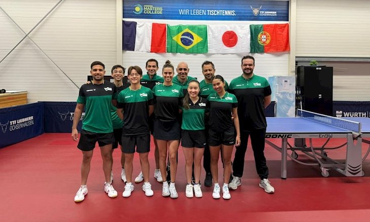 Seleções olímpicas feminina e masculina estão na Alemanha em treinamento preparatório para o Mundial de Doha