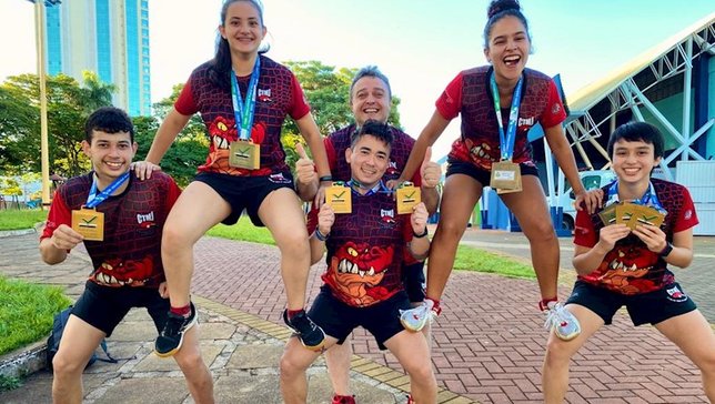 Equipe de Jacareí ficou na terceira colocação gera