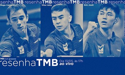 Resenha TMB recebe trio de peso na próxima quarta: Hugo Calderano, Vitor Ishiy e Eric Jouti