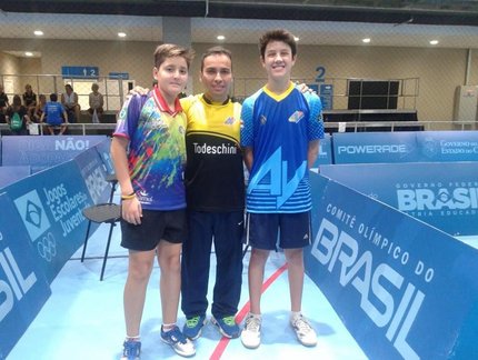Jogos Escolares: Amazonas renova ânimo com título das duplas masculinas