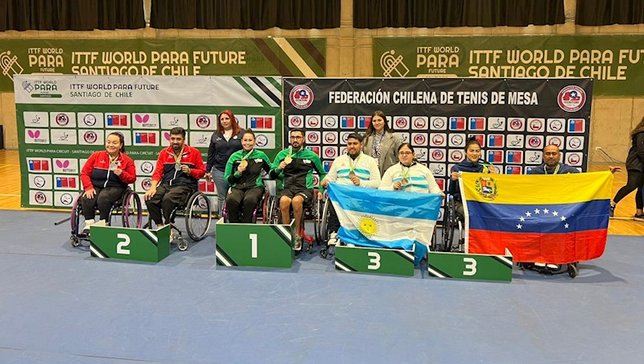 Com 28 medalhas, Brasil encerra ótima participação no ITTF Para Future Santiago, no Chile