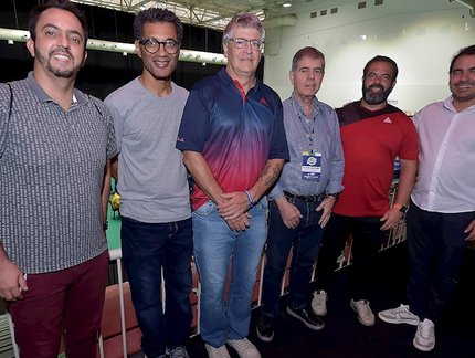 Representantes do Pickleball buscam aprender com o tênis de mesa durante o Aberto Paralímpico Fa40