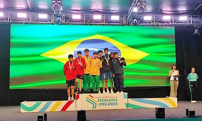 Brasil é ouro na disputa por equipes nos Jogos Escolares Sul-Americanos