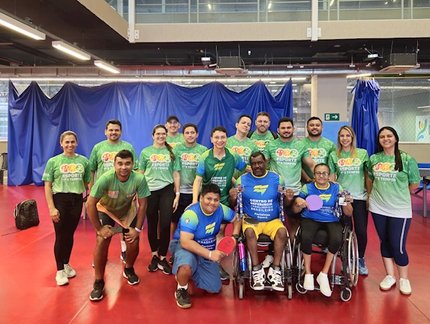 Oficina “Tênis de Mesa Paralimpico e suas possibilidades” para educadores dos municípios cearenses