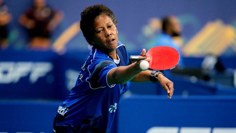 Dina Abreu não deu chances à rival e conquistou o 