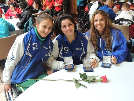 Meninas do Brasil conquistam um ouro, uma prata e um bronze na Eslováquia