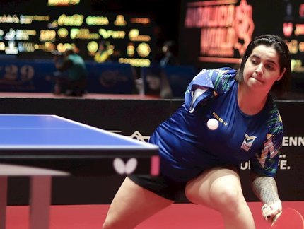 Bruna Alexandre e Sophia Kelmer ficam com o bronze em duplas no Aberto Paralímpico da Itália