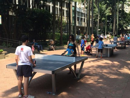 Ping Pong Day leva a prática esportiva à centenas de pessoas no Clube Pinheiros