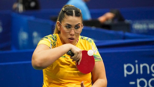 Thais Severo em ação - Foto (ARQUIVO) Mauricio Val