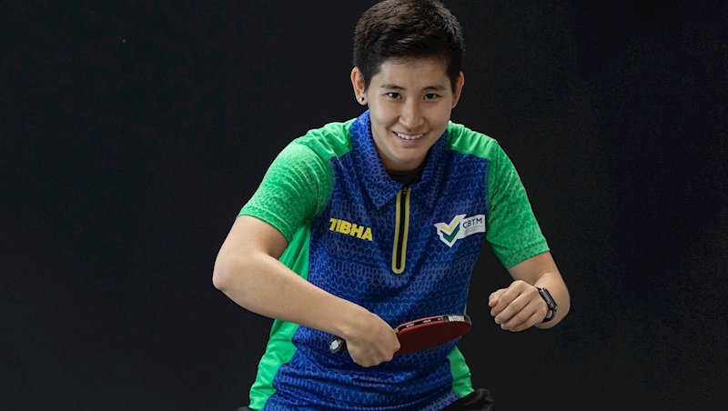 Luca Kumahara é um dos craques do tenis de mesa br