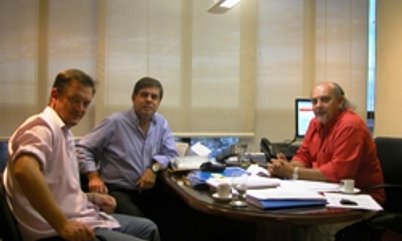 PRESIDENTE SE REUNE COM DIRETOR E SECRETÁRIO DO COMITÊ Paralímpico