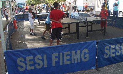 FMTM PARTICIPA DO ESPORTE E CIDADANIA COM OFICINAS E RUA DE LAZER