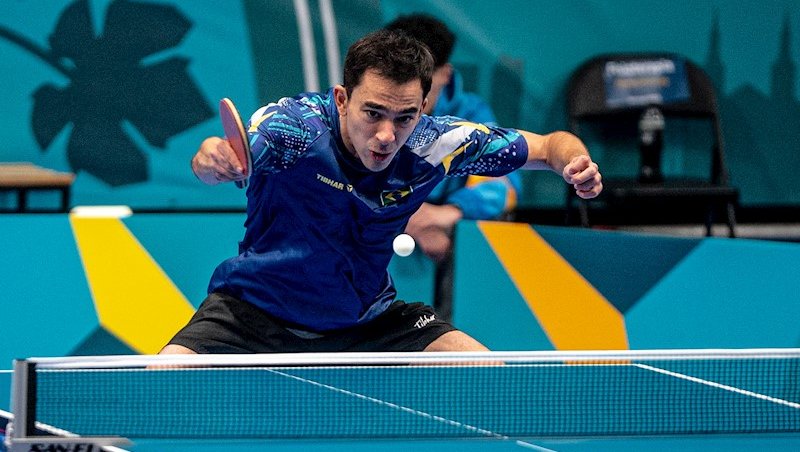 Hugo Calderano tem desafio contra o 10 do mundo. F