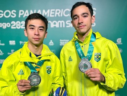 TÊNIS DE MESA NO PAN – Dupla masculina fica com a prata, a terceira medalha brasileira nos Jogos