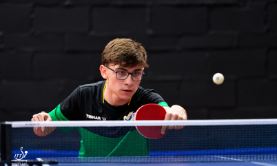 Lucas Segregio conquista prata no ITTF World Para Future Región de Murcia