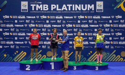Cleusa Toguchi é a grande campeã do Veterano 6 feminino do TMB Platinum – Campeonato Brasileiro