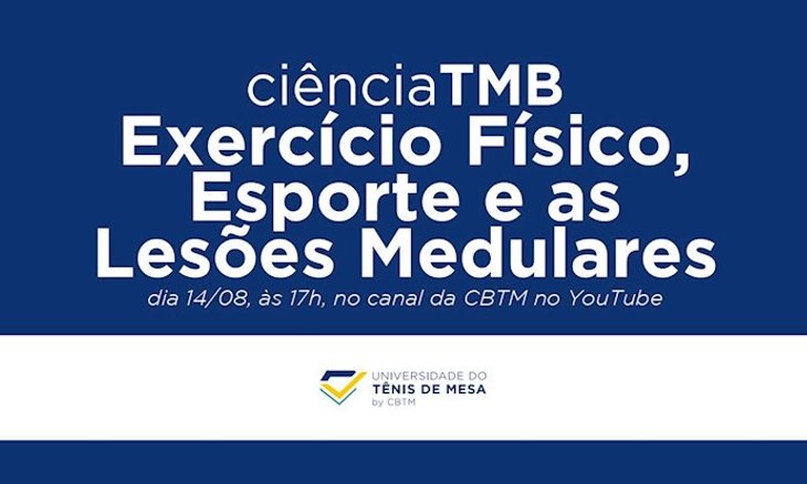‘Exercício, Esporte e as Lesões Musculares’ é o tema do 15º Ciência TMB