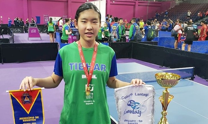 Karina Shiray brilhou no Sul-Americano Sub-15 e Su
