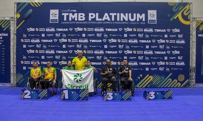 Seleção Catarinense de Tênis de Mesa conquista o topo do pódio em MD4 do TMB Platinum – Campeonato Brasileiro