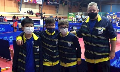 Equipe sub-11 masculina garante a primeira medalha brasileira no Campeonato Pan-Americano Sub-11 e Sub-13