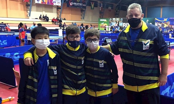 Equipe sub-11 está na semifinal do Pan-Americano. 