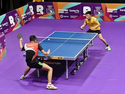 Brasil garante quatro semifinalistas no tênis de mesa dos Jogos Sul-Americanos da Juventude e disputa medalhas nesta sexta