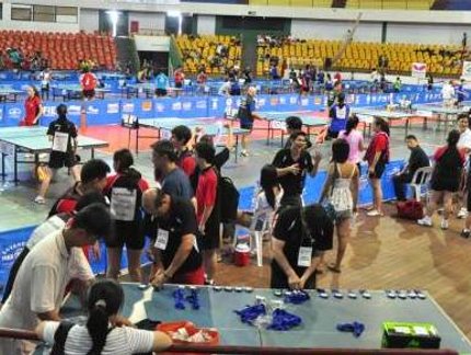 Ginásio Guanandizão foi palco da 1ª Copa Campo Grande de Tênis de Mesa