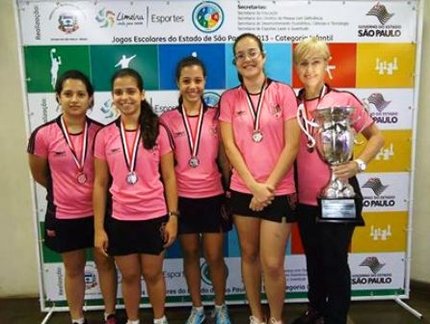 Escola Domingos Magalhães é vice-campeã estadual no JEESP