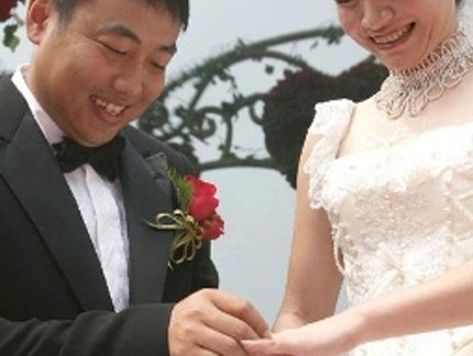 CASAMENTO NO MUNDO DO TÊNIS DE MESA