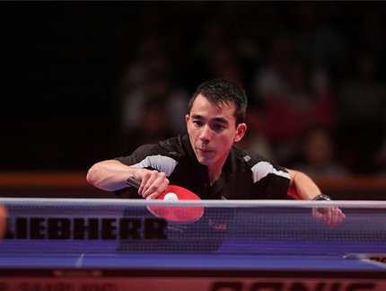 Hugo Calderano começa a temporada 2017 no Top 20 do ranking mundial