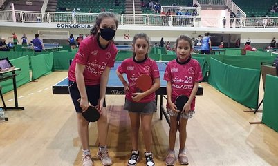 Tênis de mesa de Concórdia comemora grandes resultados nas competições do fim de semana