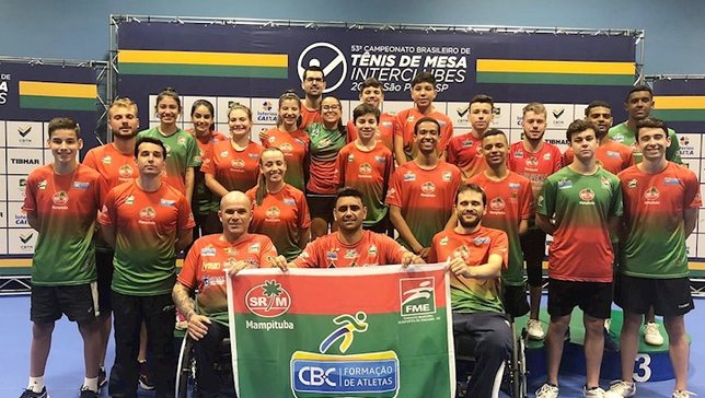 Elenco de feras do Mampituba/FME Criciúma, na últi