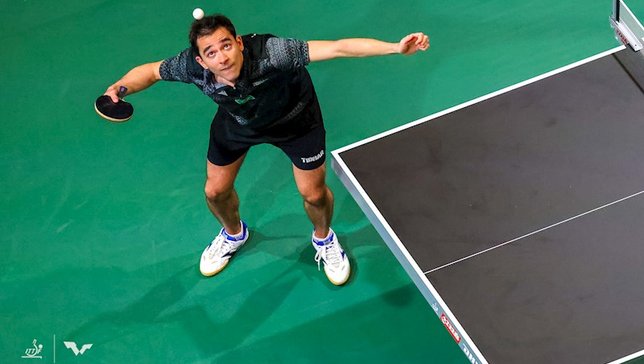 Hugo Calderano foi superado pelo número nove do ra